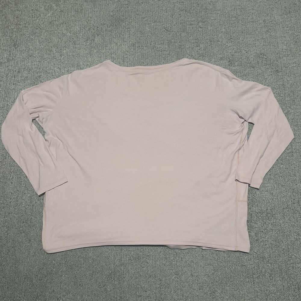 Lululemon Women’s Back In Action Long Sleeve Shirt Pink Yoga Size Unknown Pics